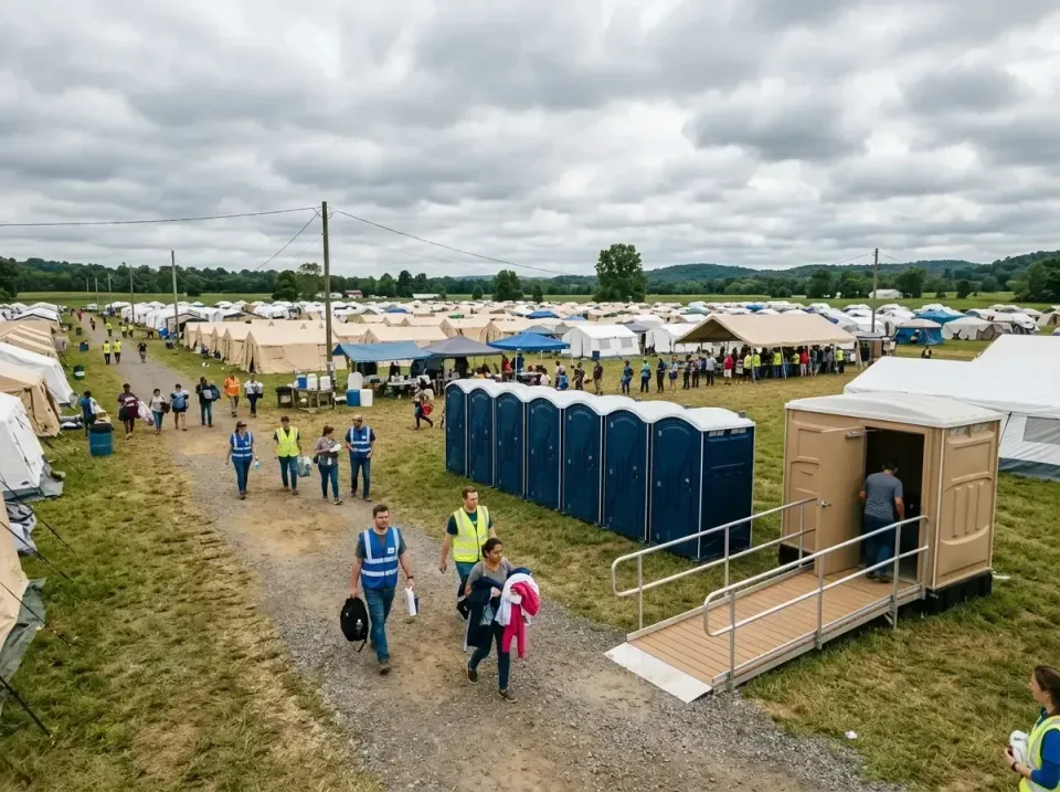 disaster-relief-camp-restrooms-010 — frequently asked questions, Dumpster & Portable Bathrooms Rental in Germantown, WI